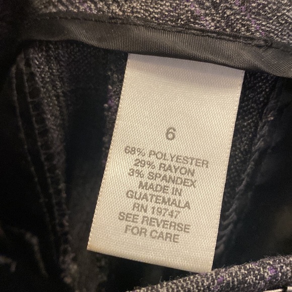 Dress barn trouser dress pants size 6 - Picture 5 of 5